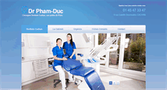 Desktop Screenshot of dentistecachan.com